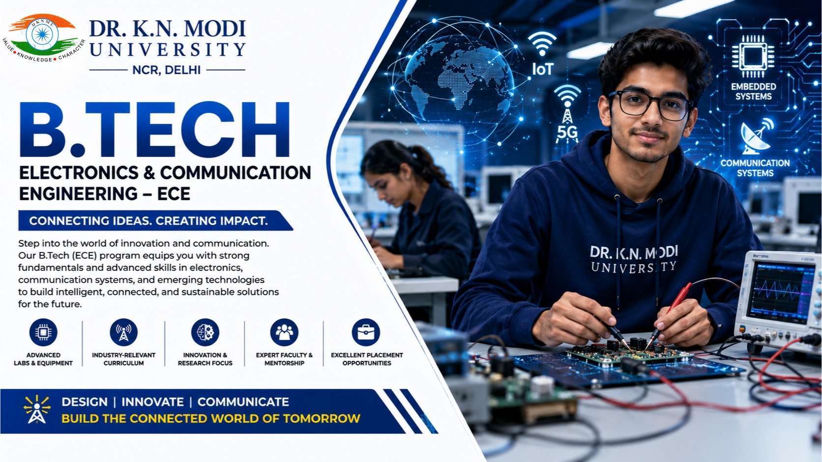 B.Tech (Electronics & Communication Engineering – ECE)