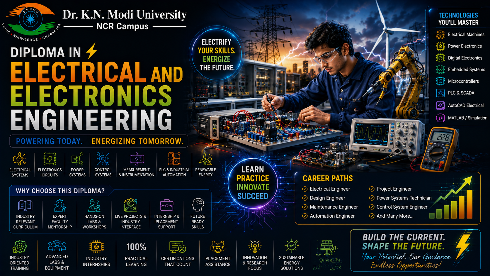 Diploma in (Electrical And Ealectronics Engineering)