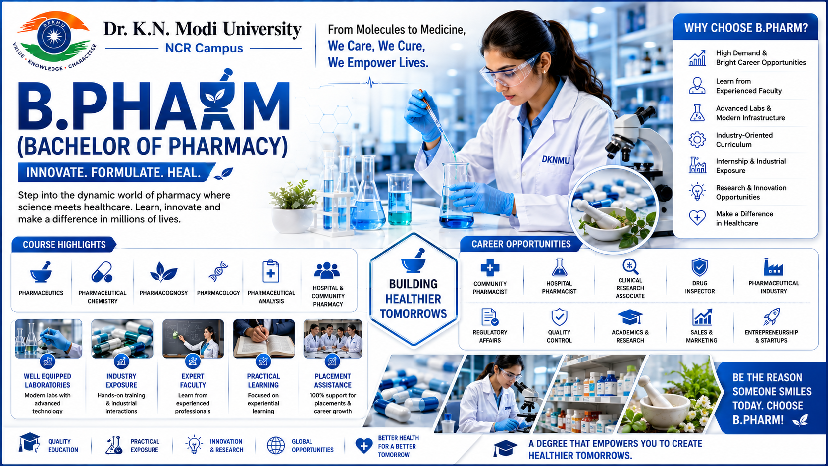 B.Pharm (Bachelor of Pharmacy)
