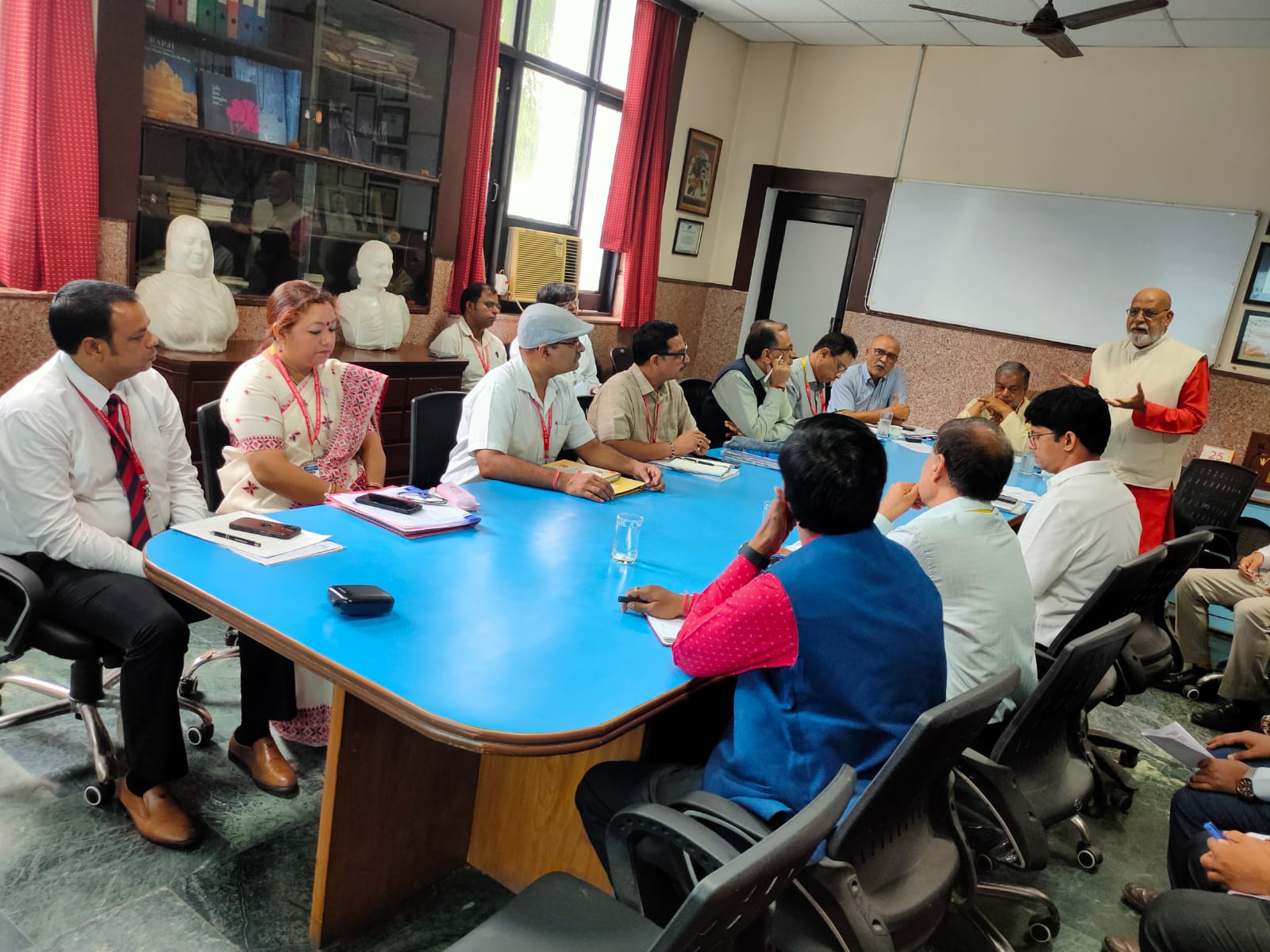 Dr. K.N. Modi University successfully conducted a M.D.P. today, led by Dr. V.P. Singh.
