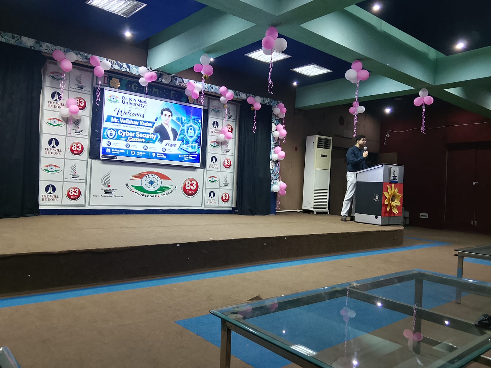 Cyber Security Session By Mr. Vaibhav Yadav, Manager – Cyber Security, KPMG Canada